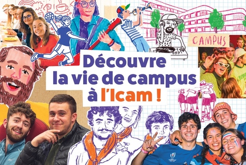 Découvrez la vie étudiante et associative à l’Icam !