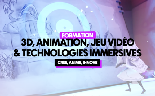 Découvrez notre filière 3D & technologies immersives