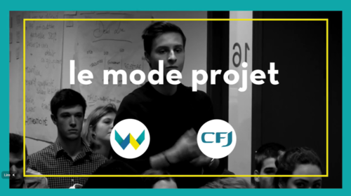 Notre pédagogie à l'Ecole W : le mode projet 🎓