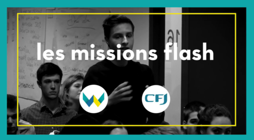 Notre pédagogie à l'Ecole W : les missions flash 📽️