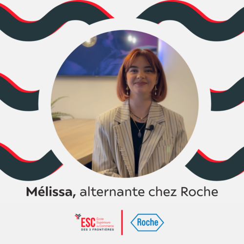 Découvrez Mélissa, alternante chez Roche 