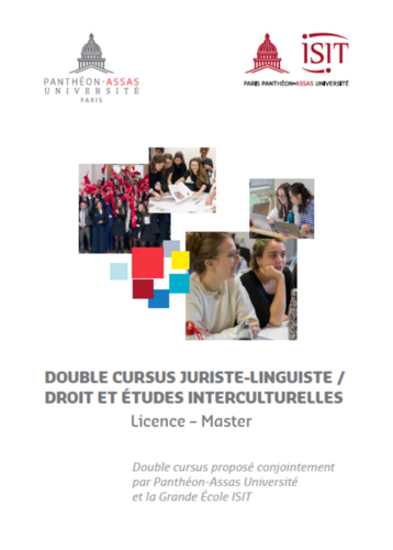 Brochure du Programme Droit et Études Multilingues