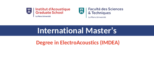 Master en électroacoustique (IMDEA)