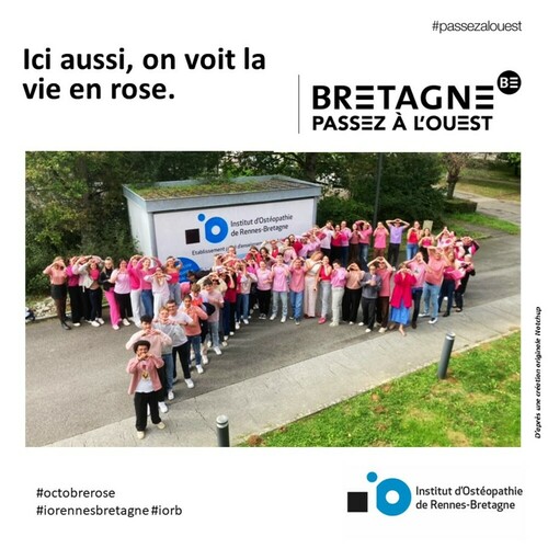 Une école d'ostéopathie Marque Bretagne, qui exporte ses savoirs-faire à l'étranger