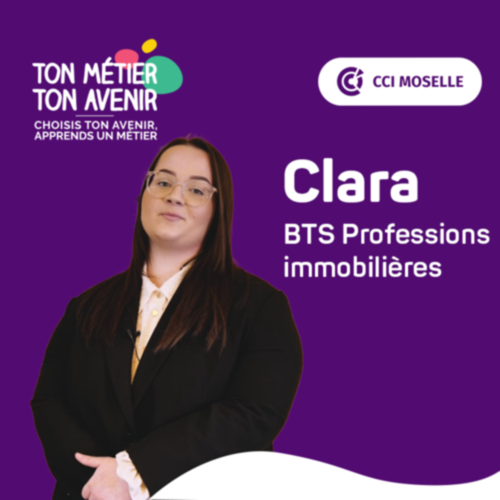 Témoignage : Clara Giordano, BTS Professions immobilières