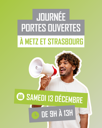 Journée Portes Ouvertes - Samedi 13 décembre 2025