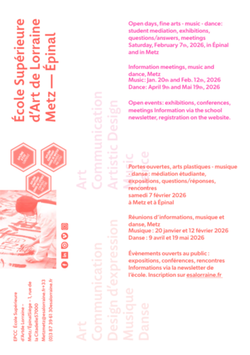 Dates importantes des admissions