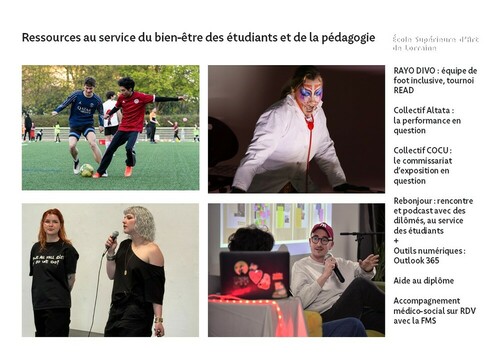 Les ressources et le bien-être étudiant à l’ÉSAL