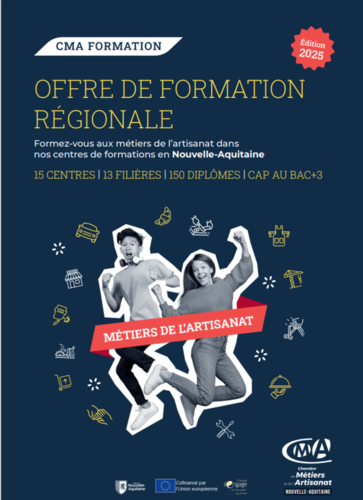 CMA FORMATION : offre de formation régionale - édition 2025