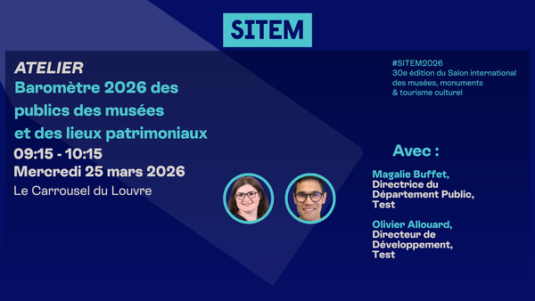 Baromètre 2026 des publics des musées et des lieux patrimoniaux