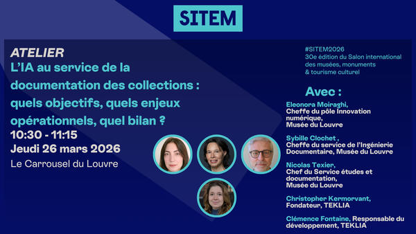 L’IA au service de la documentation des collections : quels objectifs, quels enjeux opérationnels, quel bilan ?