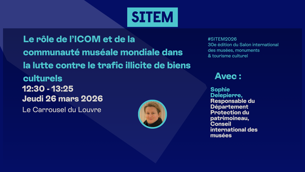 The role of ICOM and the global museum community in combating the illicit trafficking of cultural property