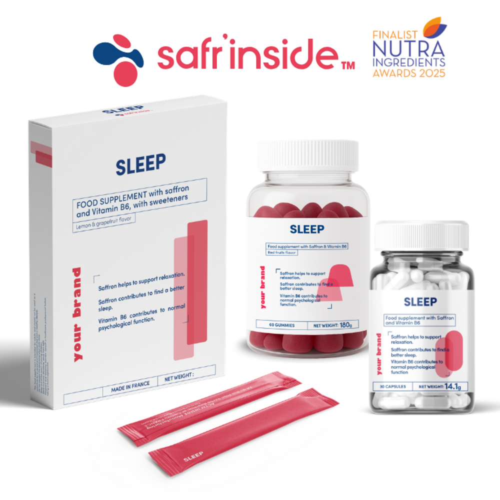 Safr'Inside™ – Efficacité cliniquement démontrée sur le sommeil et la gestion du stress