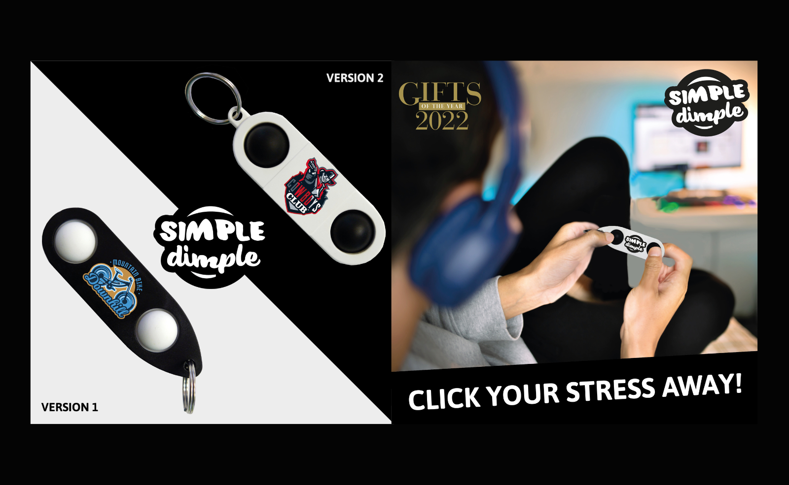 BADGE4U, A CERTIFIED AND INNOVATIVE COMPANY, PRESENTS THE SIMPLE DIMPLE