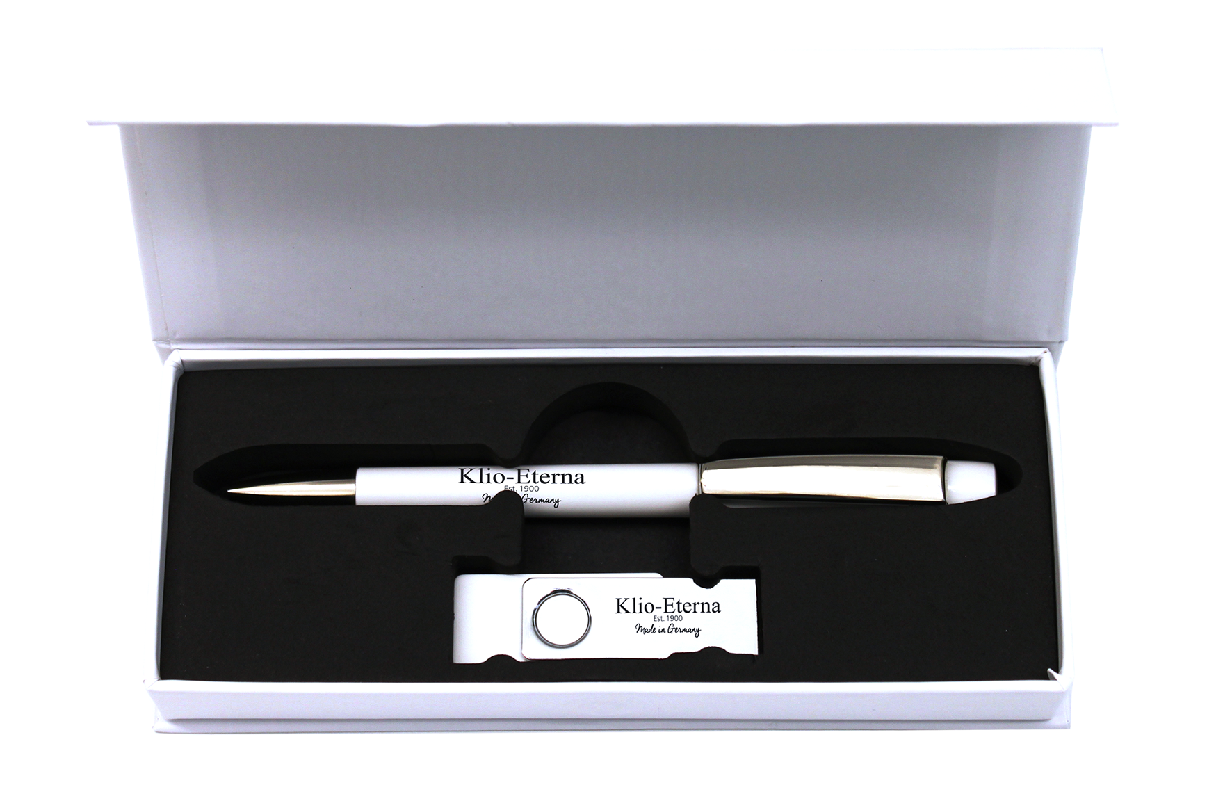 PERFECT END-OF-YEAR GIFT SET: ELEGANT BALLPOINT PEN AND USB KEY