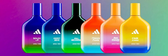Coty's Colorful Adidas Vibes Fragrances—In 25% PCR Glass