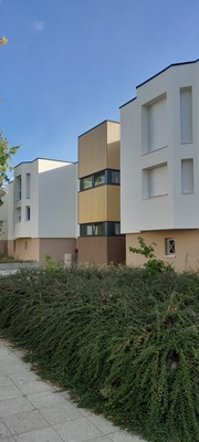 Eco réhabilitation Champollion : rénovation de 97 logements sociaux par Grand Dijon Habitat