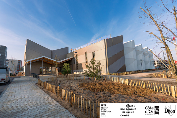 Le tout nouveau gymnase multisports de l’éco-quartier de l’Arsenal