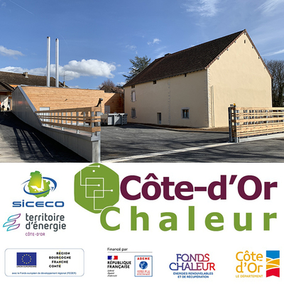 Réseau de chaleur rural alimenté au bois-énergie de Fontaine-Française