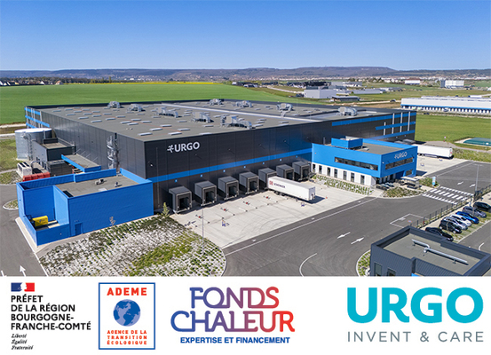 Chauffage et refroidissement d’un site logistique URGO par géothermie sur sondes