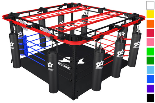 Ring de Boxe & Zone training Complète, 100% Personnalisable | NineStars®