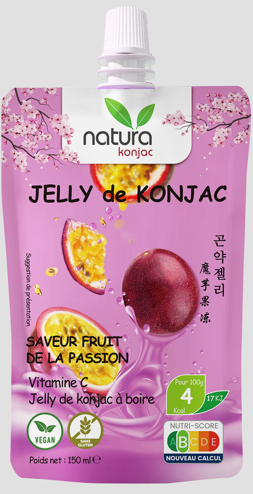 Jelly de Konjac fruit de la passion