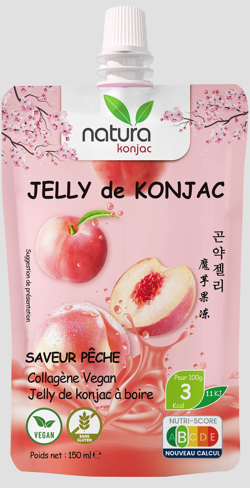 Jelly de Konjac pêche
