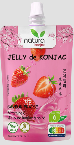 Jelly de Konjac fraise