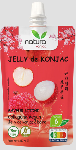 Jelly de Konjac litchi