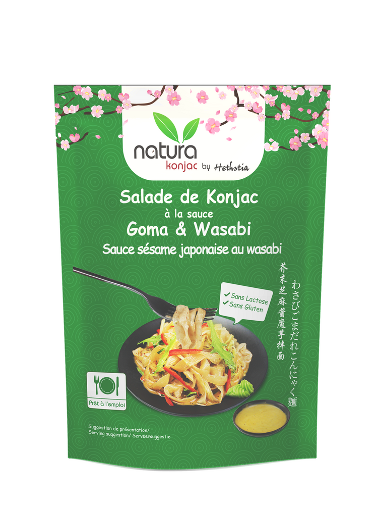 Salade de konjac sauce sesame & wasabi