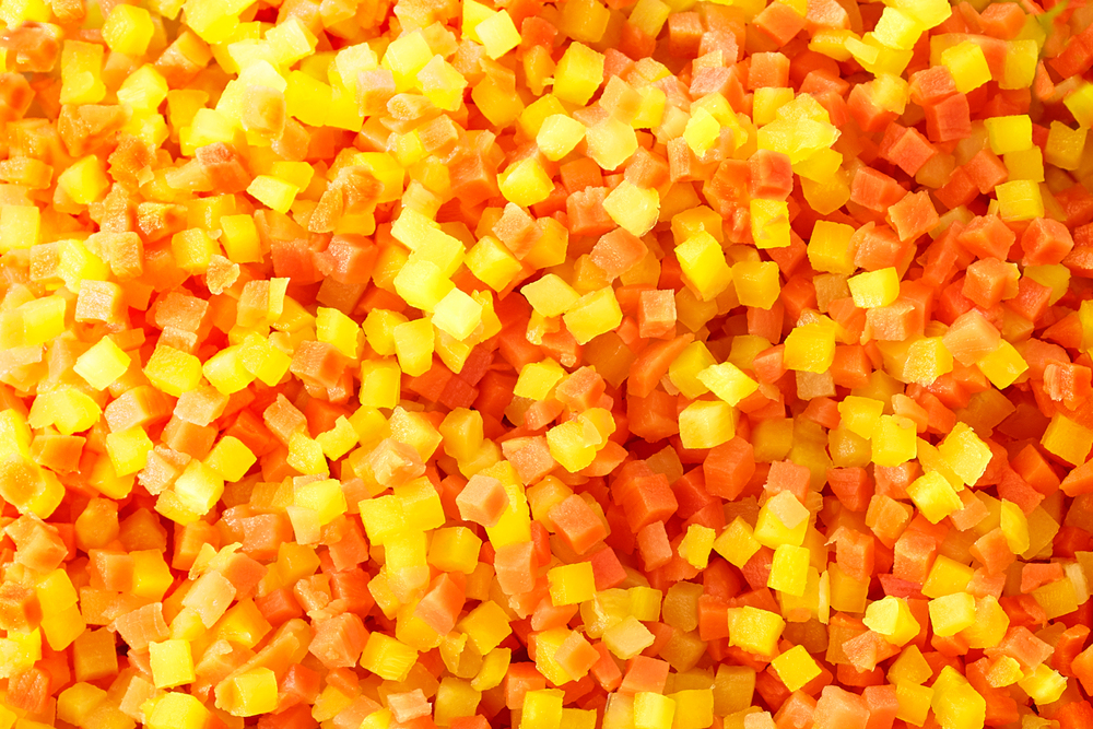 Brunoise duo de carottes