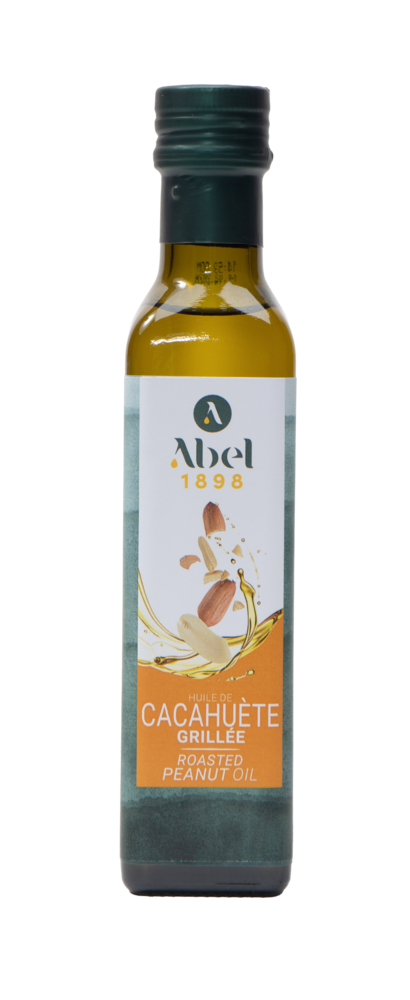 HUILE DE CACAHUÈTE GRILLÉE / 25 cl - Bout. verre 