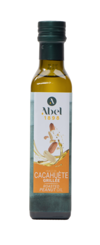HUILE DE CACAHUÈTE GRILLÉE / 25 cl - Bout. verre 