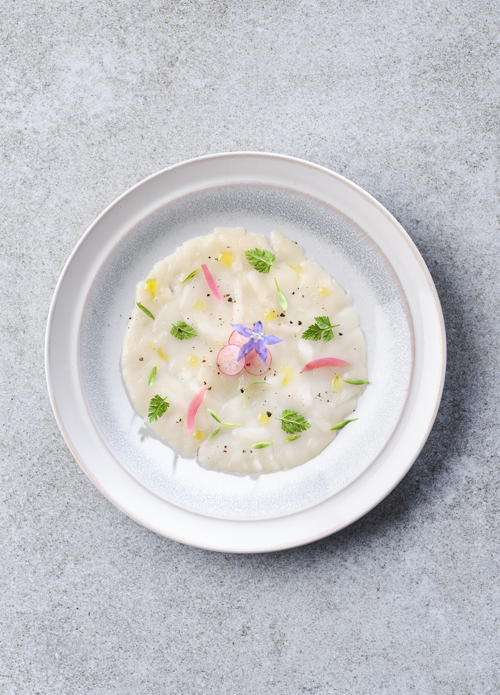 Carpaccio de saint jacques de Normandie en 20 X  60 gr poids fixe