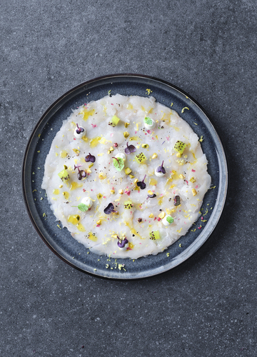 Carpaccio de cabillaud fumé en 20 X 70 gr poids fixe