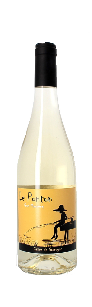 Côte de Gascogne IGP Gros Manseng vin blanc en bouteille 75 cl LE PONTON