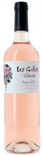 Pays d'Oc Cinsault rosé IGP en bouteille 75 cl LES GALETS ROULES