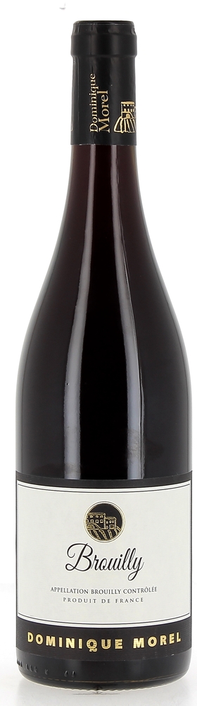 Brouilly vin rouge AOC en bouteille 75 cl DOMINIQUE MOREL