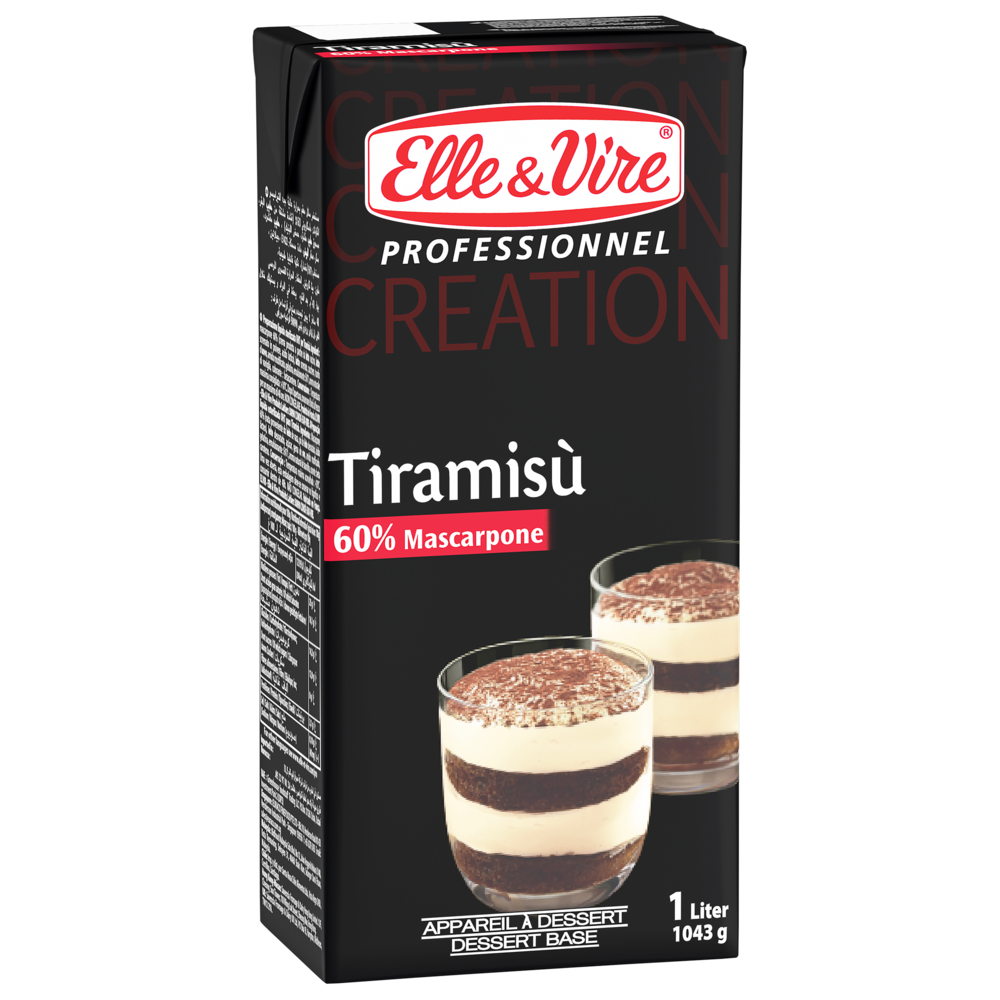 TIRAMISU ELLE ET VIRE 1L