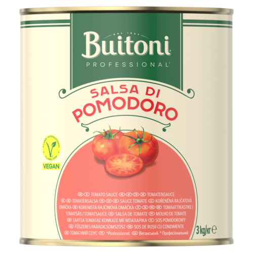 314582  BUITONI® Sauce Tomate - Salsa di Pomodoro​ - Boîte de 3 kg