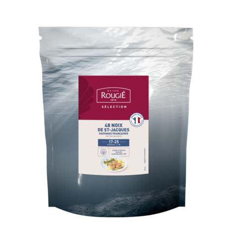 NOIX DE SAINT JACQUES SAUVAGE FRANCAISE SURGELE (SANS CORAIL) - code 309113