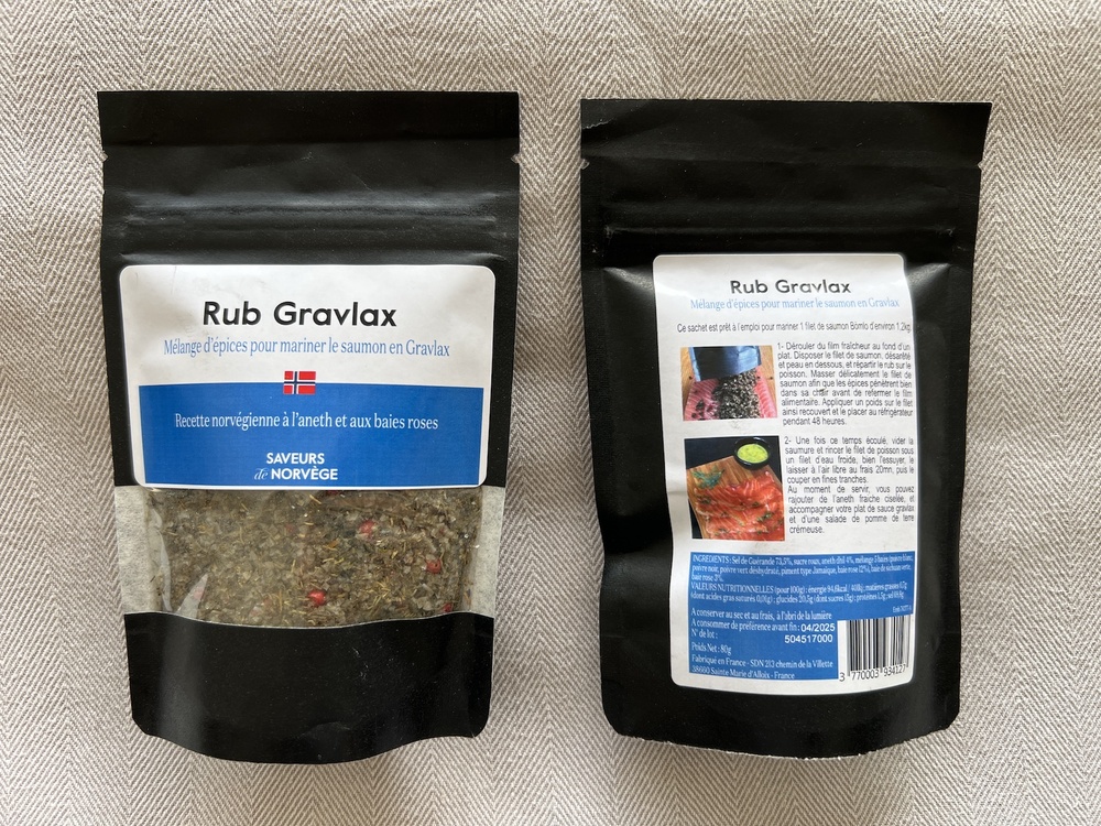 Rub Gravlax, le mélange d’épices pour réussir votre Gravlax à coup sûr !