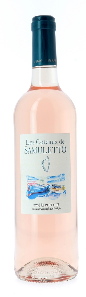 205271 - Ile de Beauté vin rosé IGP en bouteille 75 cl LES COTEAUX DE SAMULETTO