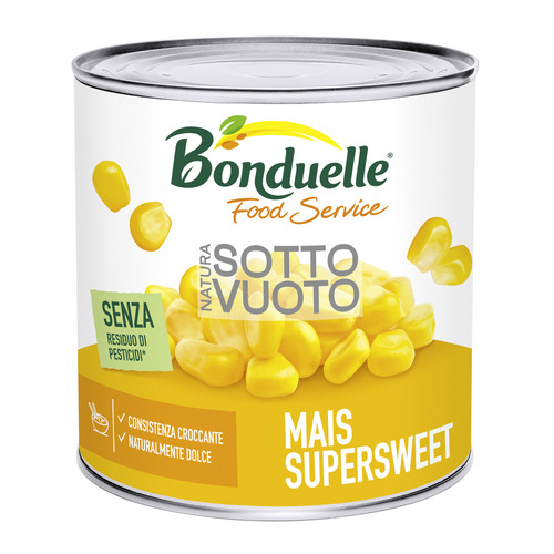 264192 Maïs doux Supersweet en grains sous-vide HVE en boîte 3/1 BONDUELLE