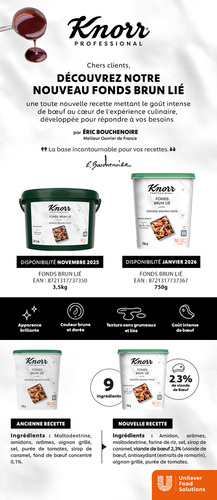 Fonds brun lié Knorr NR