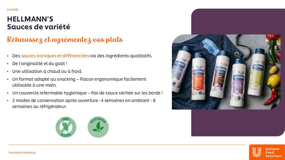 Hellmann's Sauces de vaiété