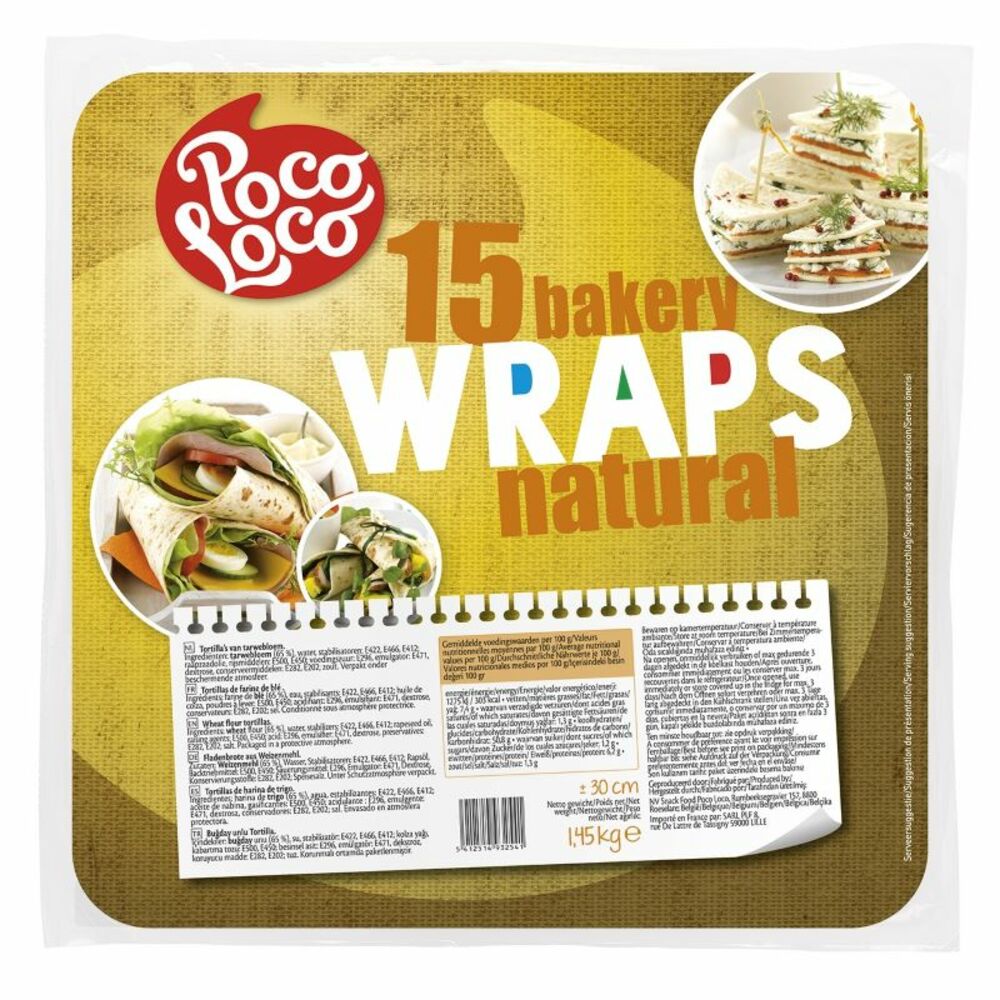 Wrap blé 30cm - Poco Loco