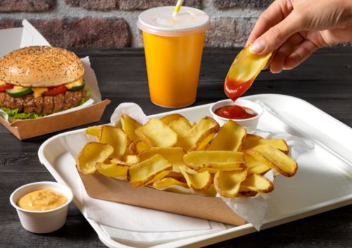 Scoops pétale enrobée avec peau - 316723