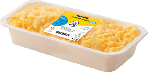 œufs brouillés pleins airs 