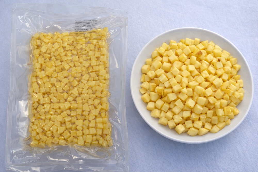 Cube de Pomme de Terre 10x10 Sans Peau